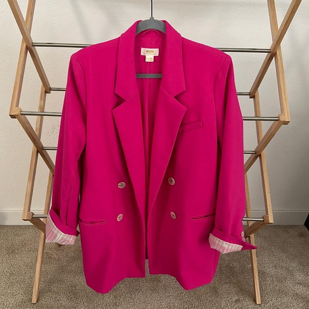 Maeve Double Breasted Boyfriend Blazer
